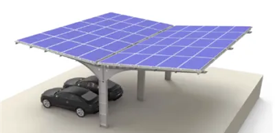 Komercijalne AL solarne konstrukcije za montažu nadstrešnice
